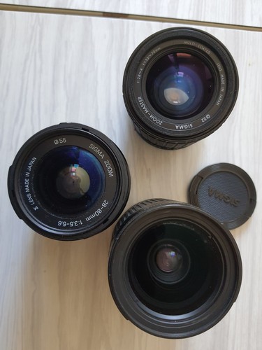 Lot objectifs appareil photo - 3,
