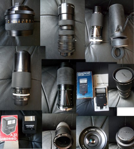 Lot objectifs zoom 2 - 5,